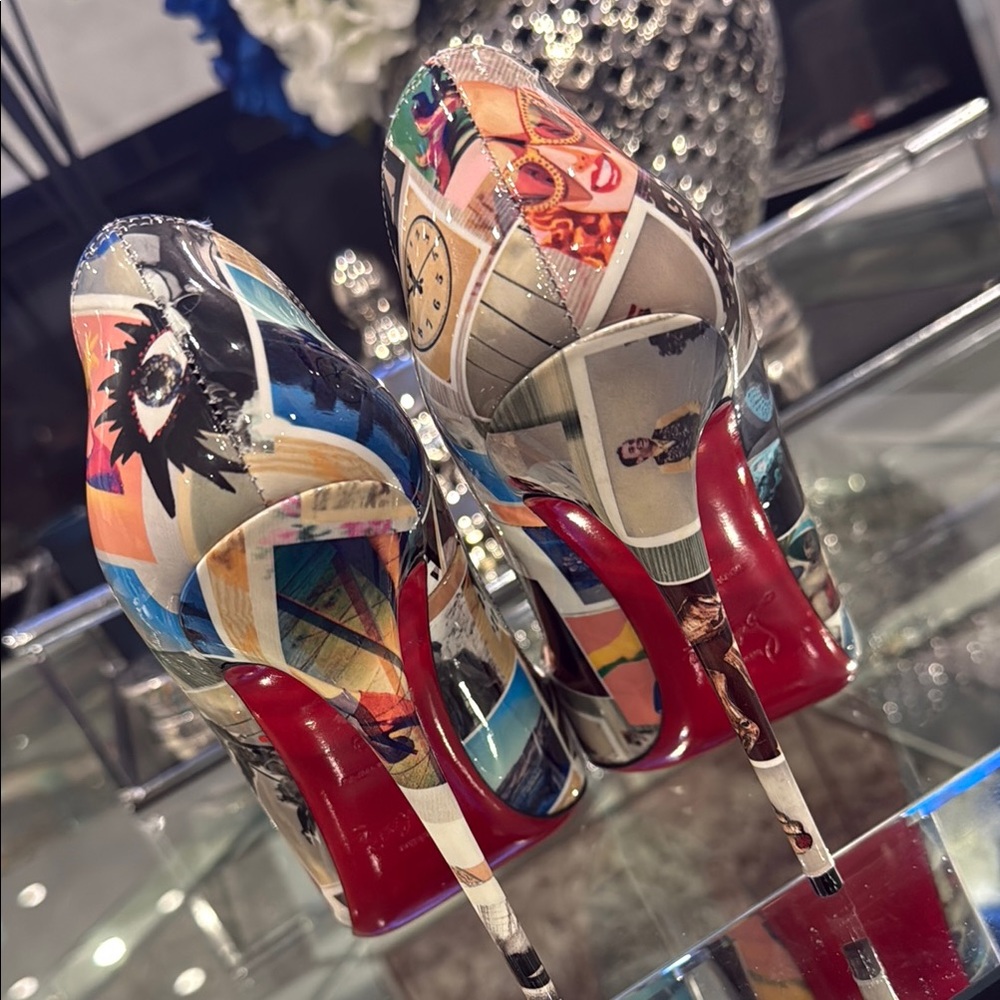 Christian Louboutin Patent Collage So Kate - Picture 4 of 6